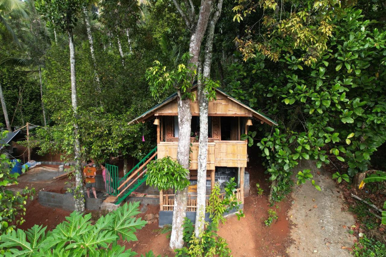 Fab - Bamboo Hut With Open Shower Munnar Exteriér fotografie
