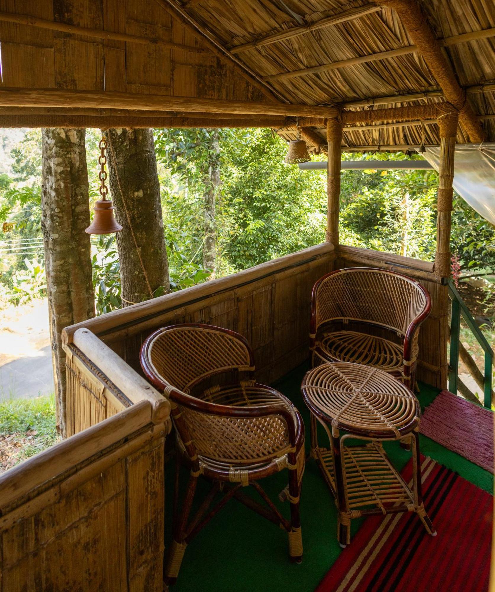 Fab - Bamboo Hut With Open Shower Munnar Exteriér fotografie